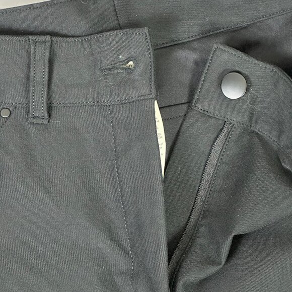 Lululemon City Sleek 5 Pocket High Rise Wide Leg Pants Black - Picture 10 of 12